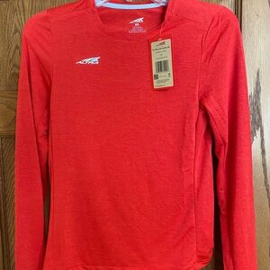 Altra Red Long Sleeve Shirt